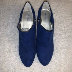 Style & Co Royal Blue Booties size 11